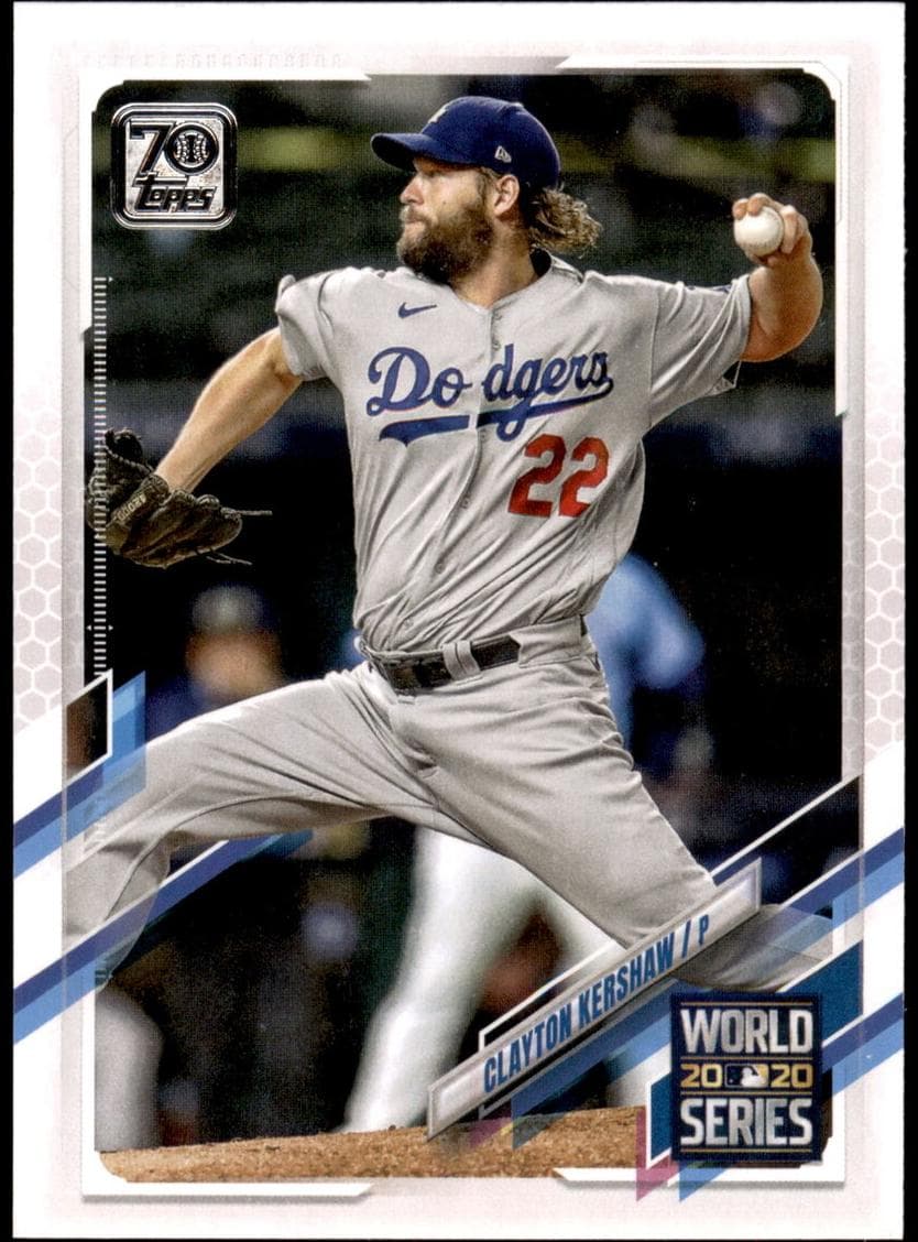 Clayton Kershaw 2021 topps Topps