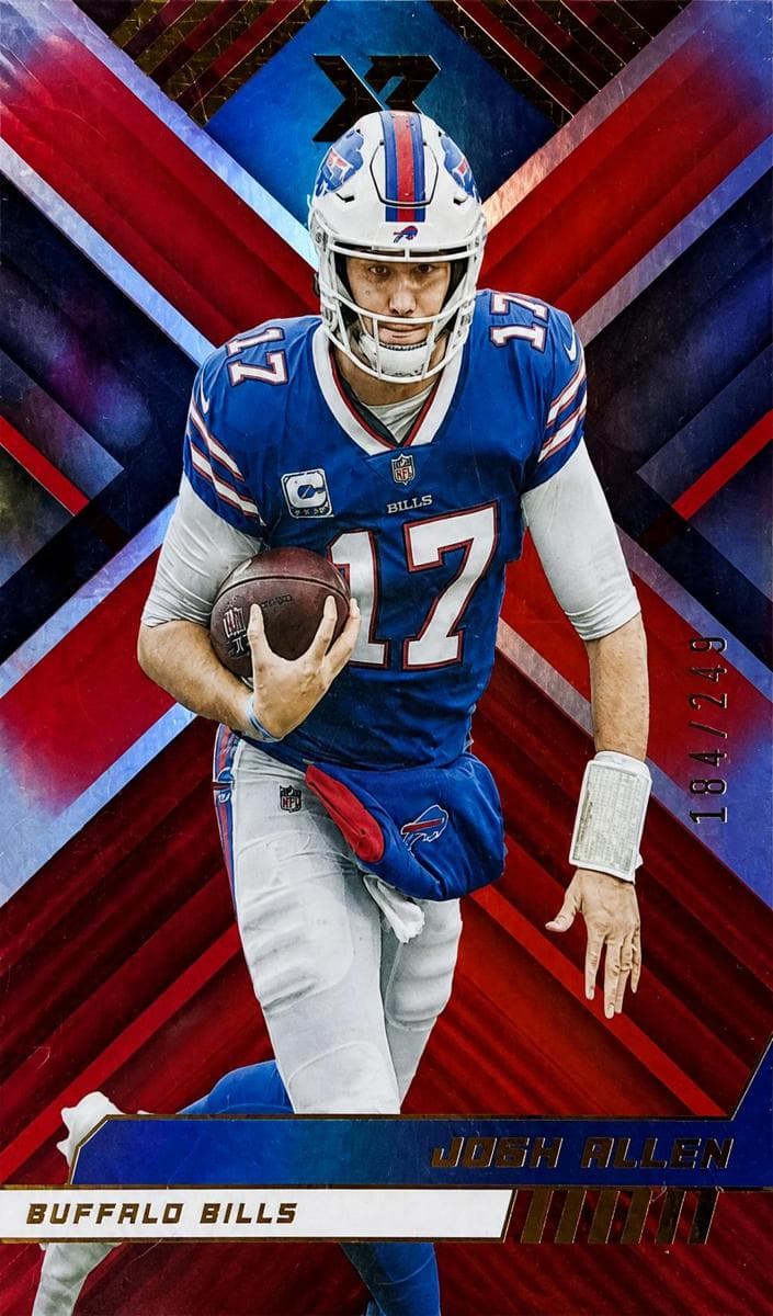 Josh Allen 2022 panini Panini Prizm