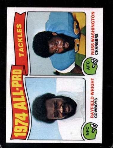 1974 All-Pro Tackles (Rayfield Wright / Russ Washington) #202