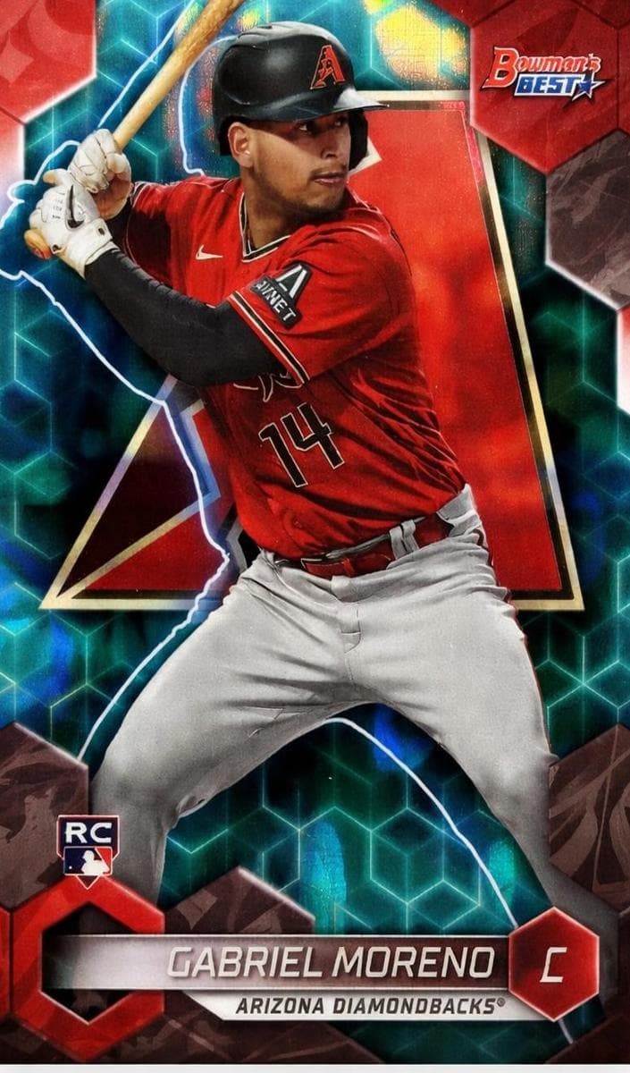 Gabriel Moreno 2023 bowman Bowman's Best
