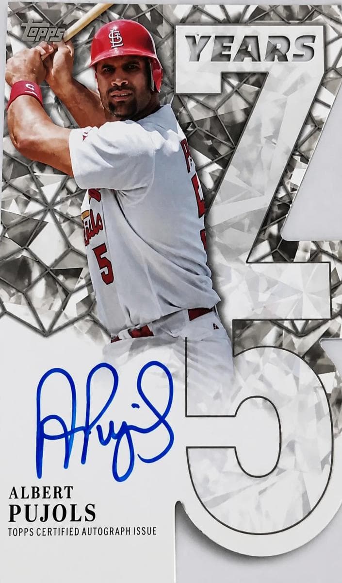 Albert Pujols 2026 topps Topps