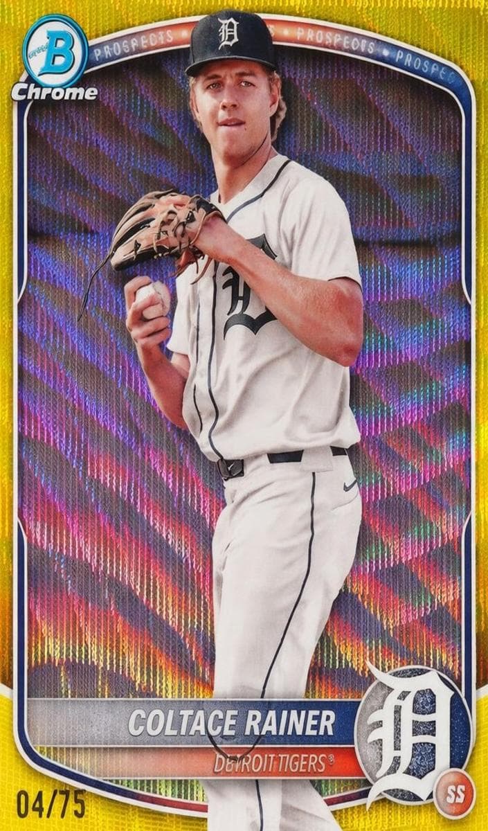 Bryce Rainer 2025 bowman Bowman Chrome Prospects