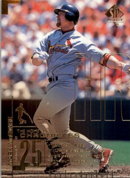 Mark McGwire 1999 unknown SP Authentic