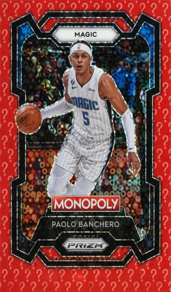 Paolo Banchero 2023 panini Panini Prizm Monopoly