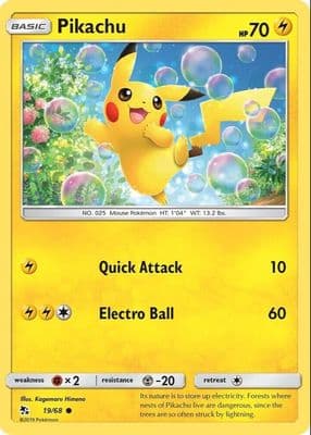 Pikachu 2019 Pokemon Hidden Fates