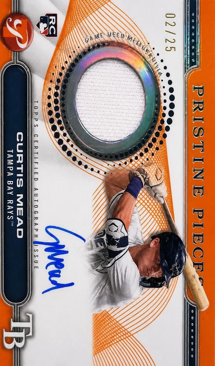 Curtis Mead 2024 topps Topps Pristine