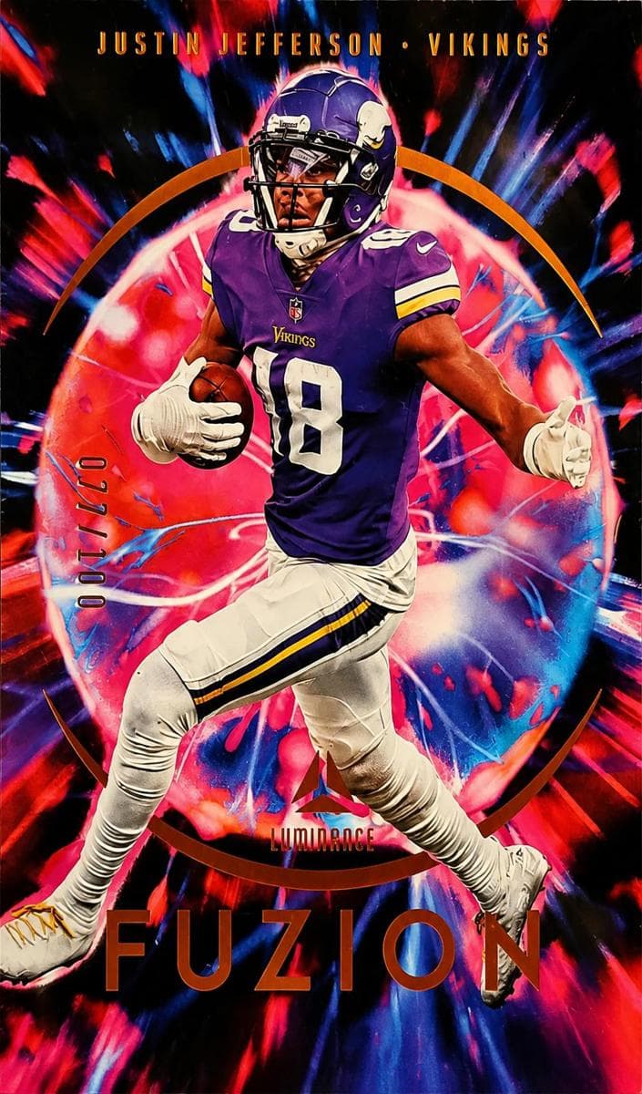 Justin Jefferson 2023 panini Panini Luminance