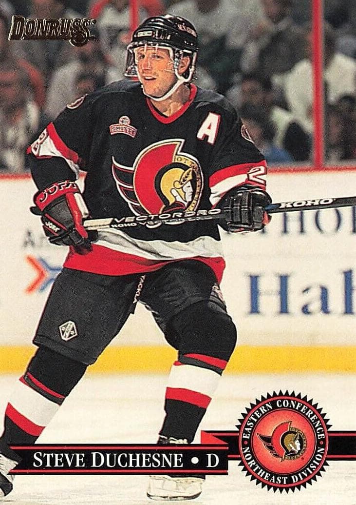 Steve Duchesne 1995 panini Donruss