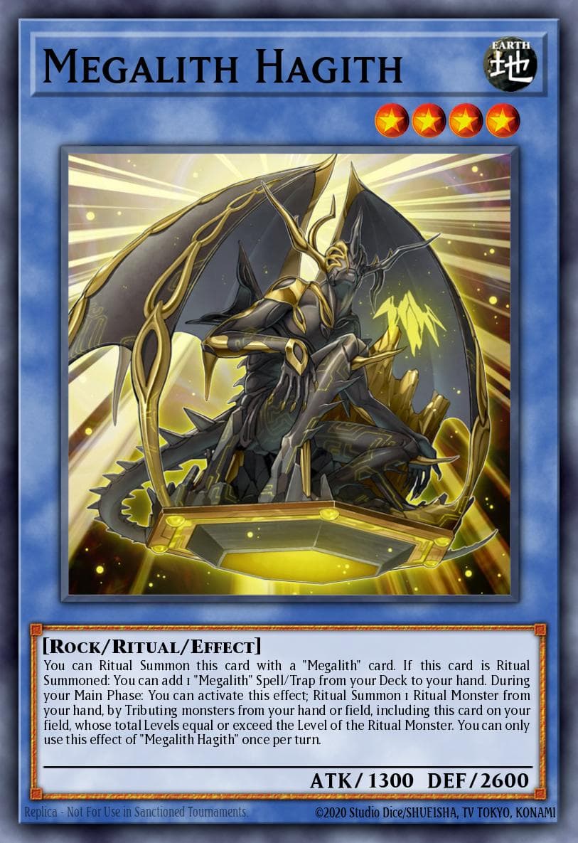 Megalith Hagith 2020 Yu-Gi-Oh! Ignition Assault