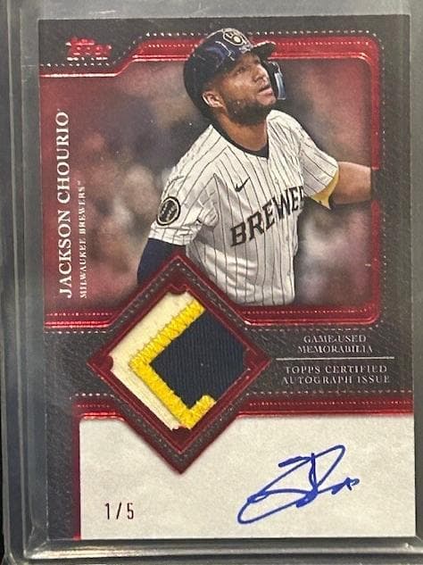 Jackson Chourio 2025 topps Topps