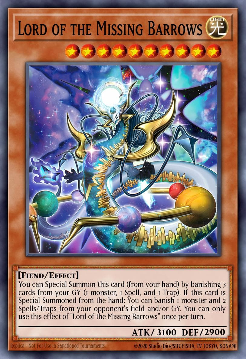 Lord of the Missing Barrows 2025 Yu-Gi-Oh! 2025 Mega Pack Tin