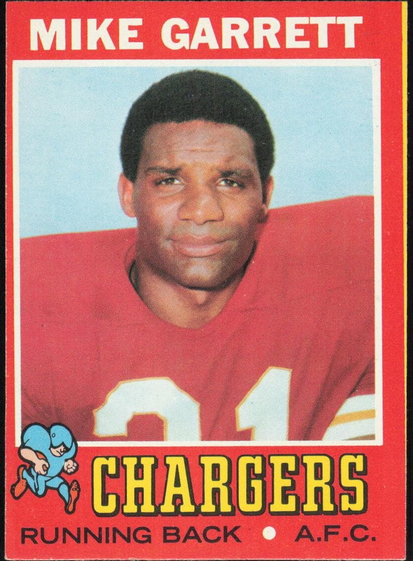 Mike Garrett 1971 topps Topps