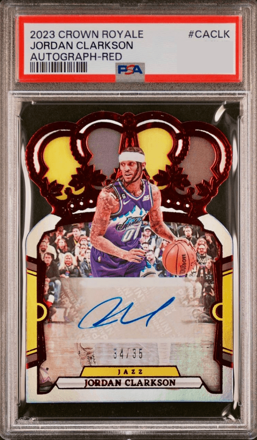 Jordan Clarkson 2023 panini Panini Crown Royale