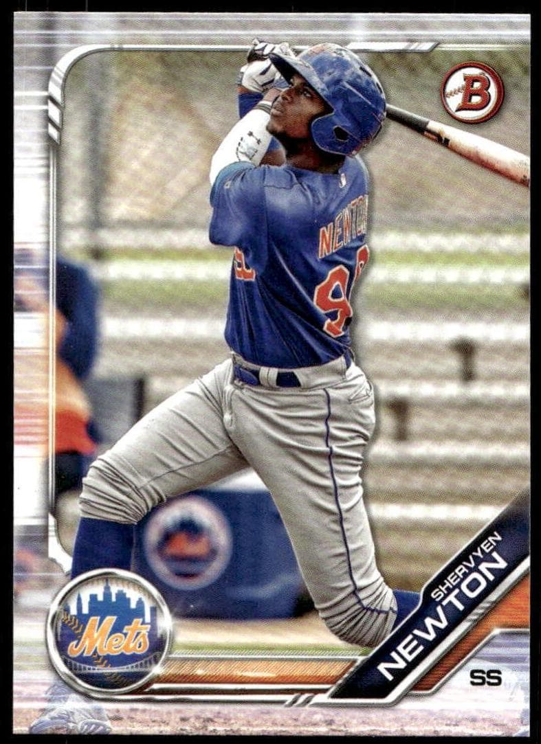 Shervyen Newton 2019 bowman Bowman Draft
