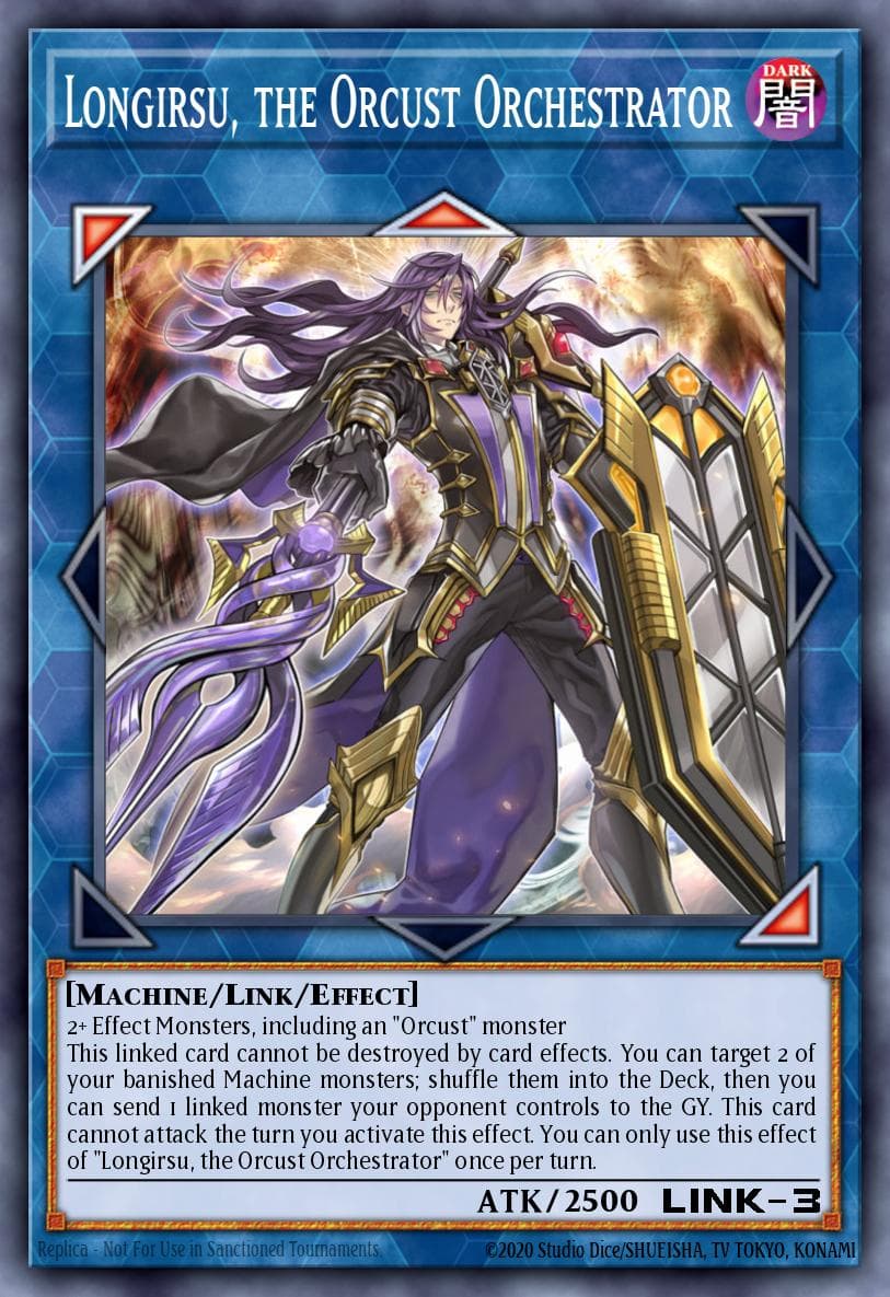Longirsu, the Orcust Orchestrator 2018 Yu-Gi-Oh! Soul Fusion