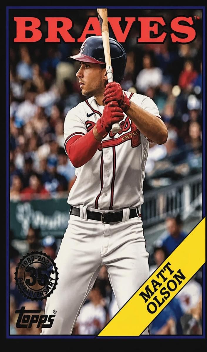 Matt Olson 2023 topps Topps Update