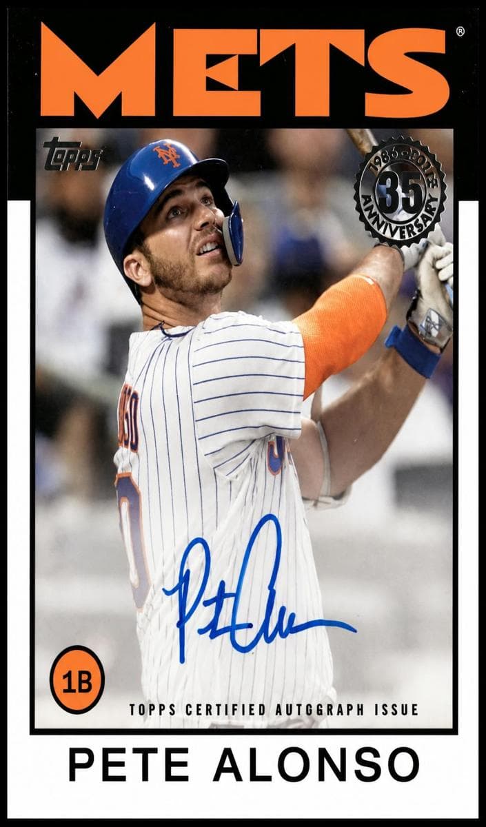 Pete Alonso #86A-PAL