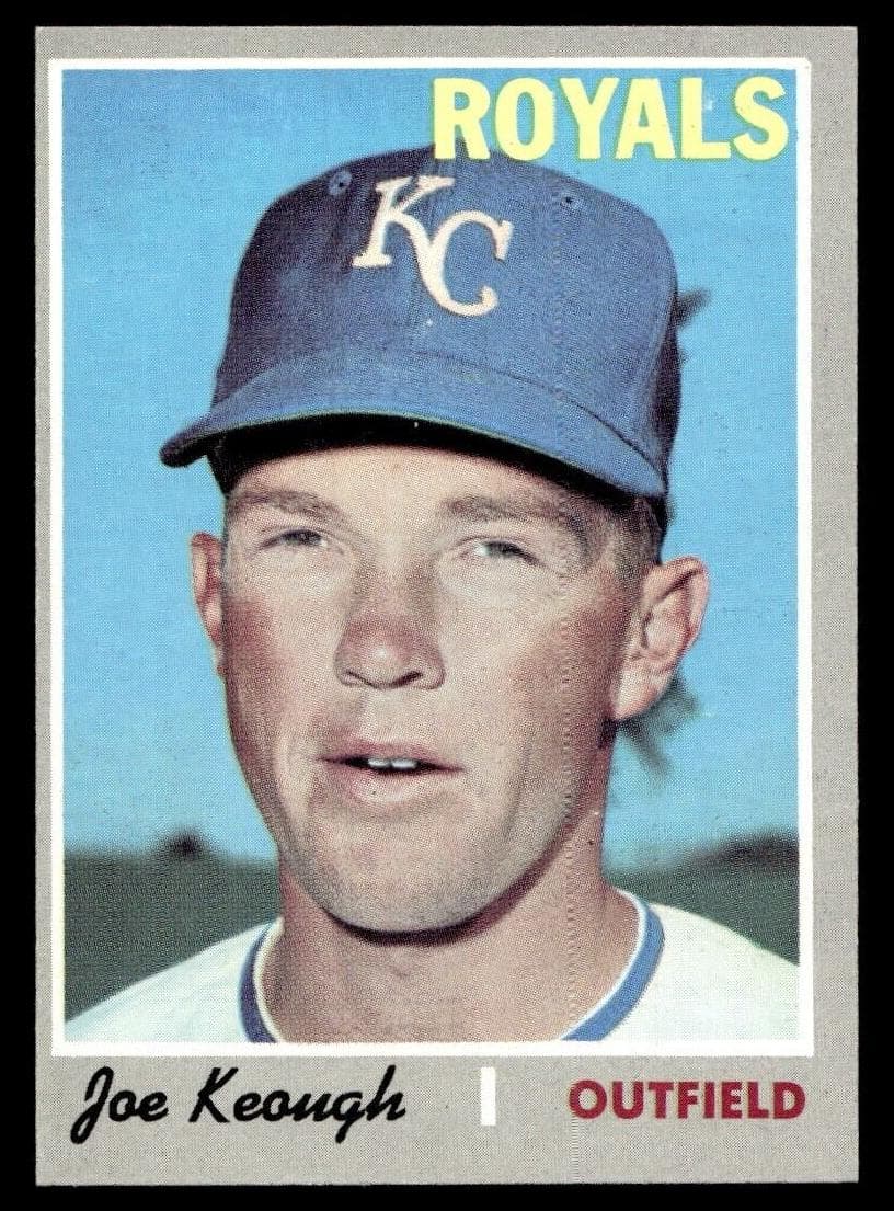 Joe Keough 1970 topps Topps
