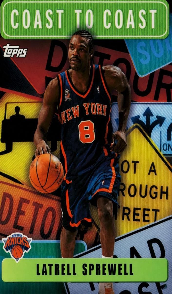 Latrell Sprewell 2002 topps