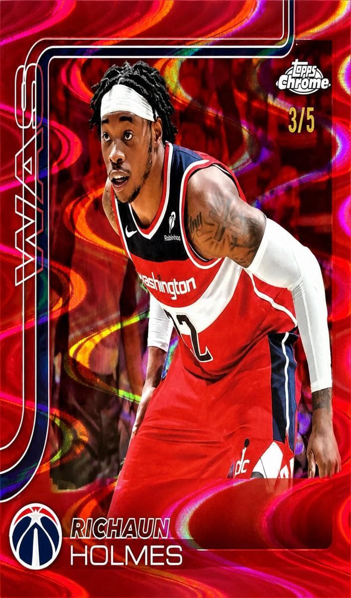 Richaun Holmes 2025 topps Topps Chrome
