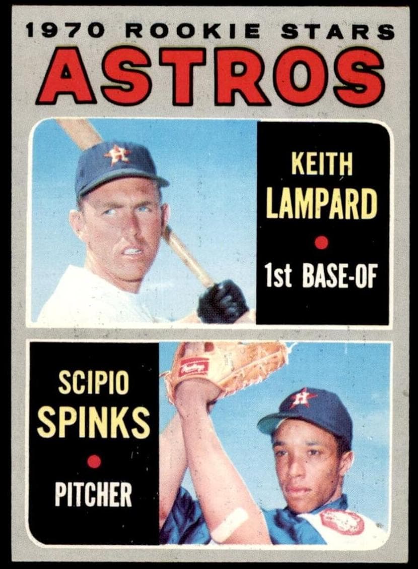Astros 1970 Rookie Stars (Keith Lampard / Scipio Spinks) #492