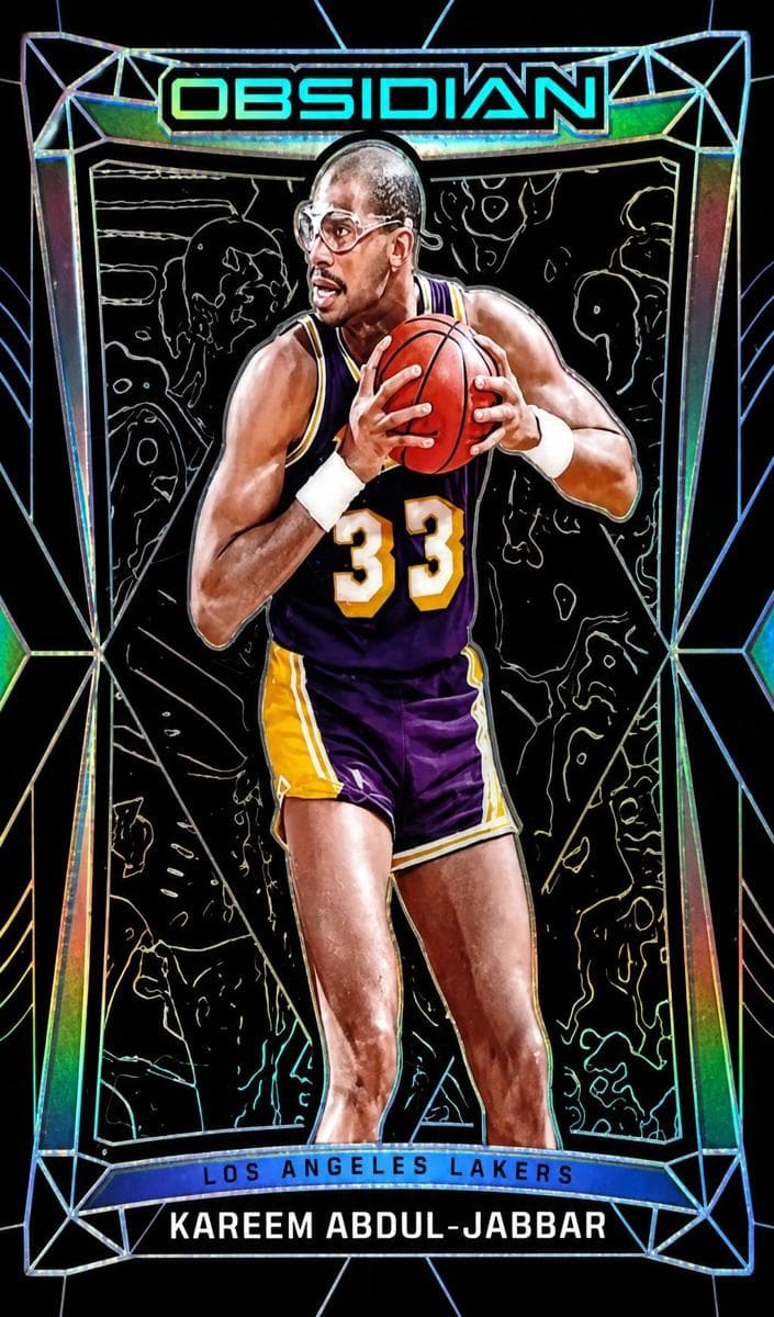 Kareem Abdul-Jabbar 2023 panini Panini Obsidian