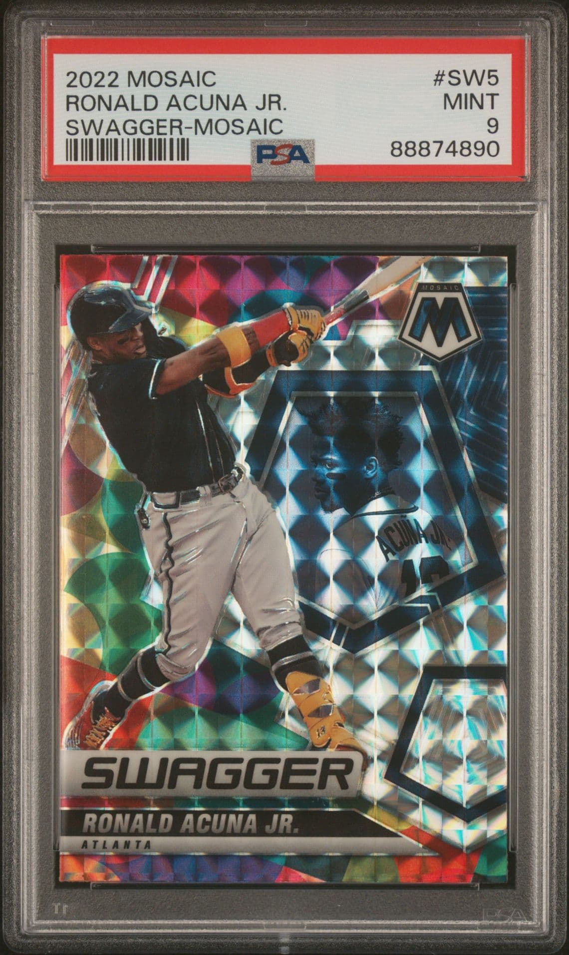 Ronald Acuna Jr. 2022 panini Panini Mosaic