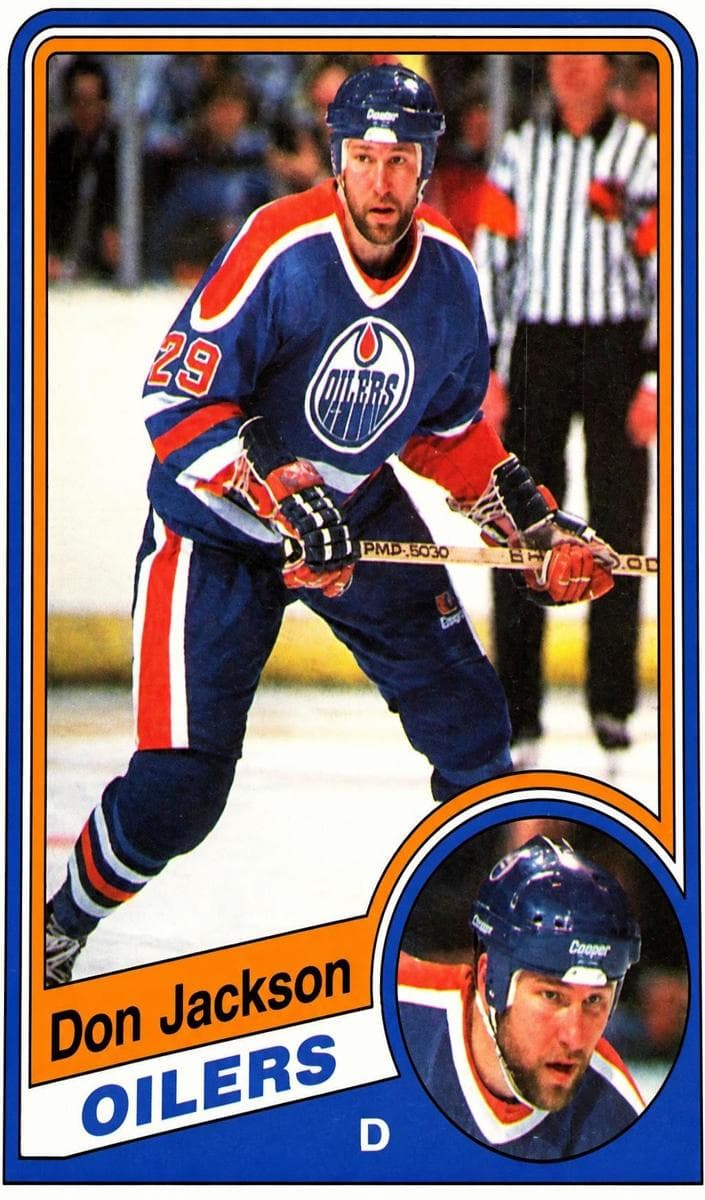 Don Jackson 1984 topps O-Pee-Chee