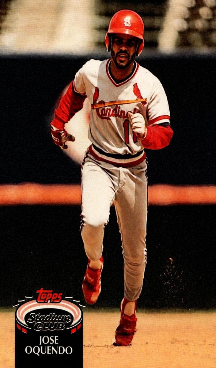 Jose Oquendo 1992 unknown