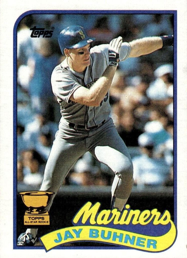 Jay Buhner 1989 topps
