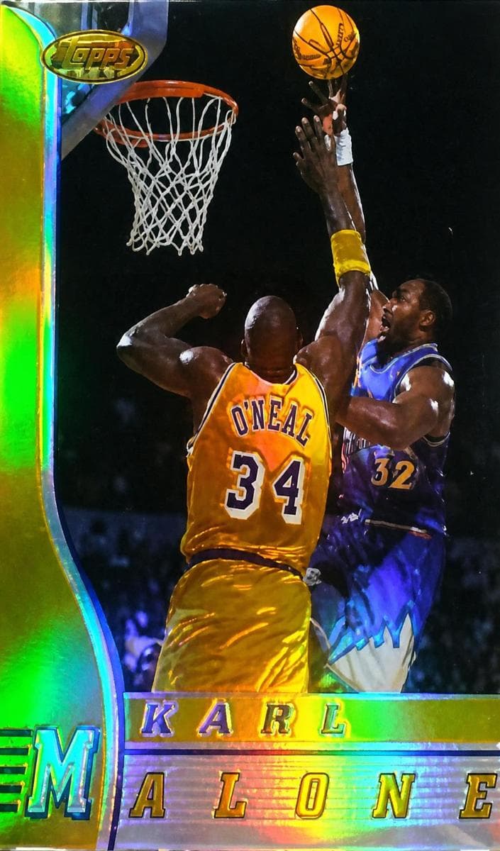 Karl Malone 1996 unknown Bowman's Best