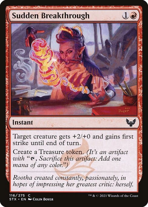Sudden Breakthrough 2021 Magic: The Gathering Strixhaven School of Mages