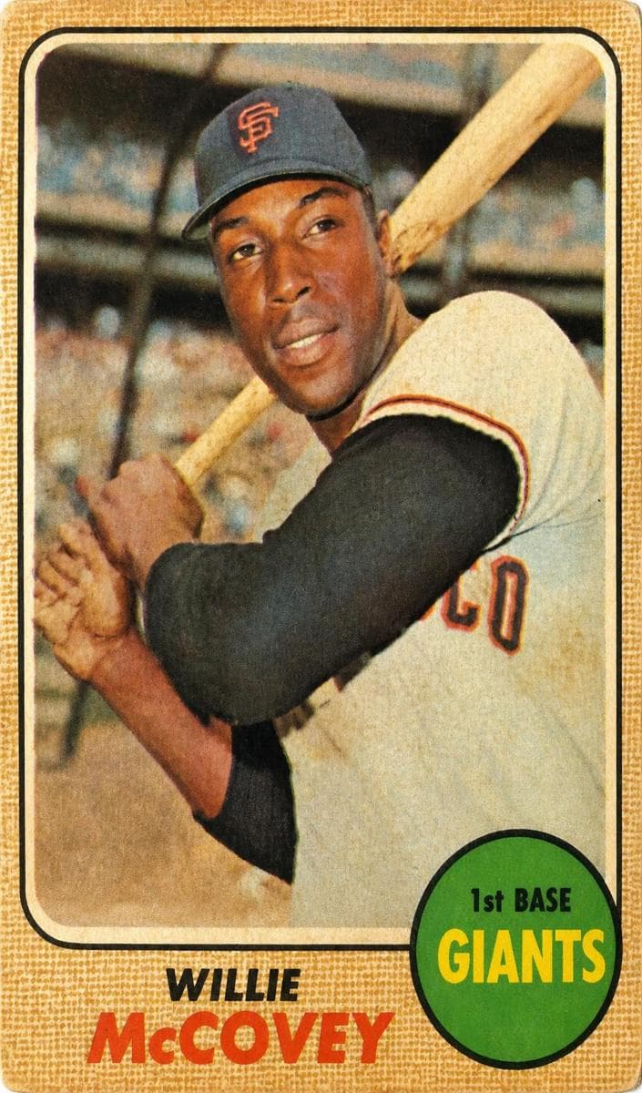 Willie McCovey 1968 topps
