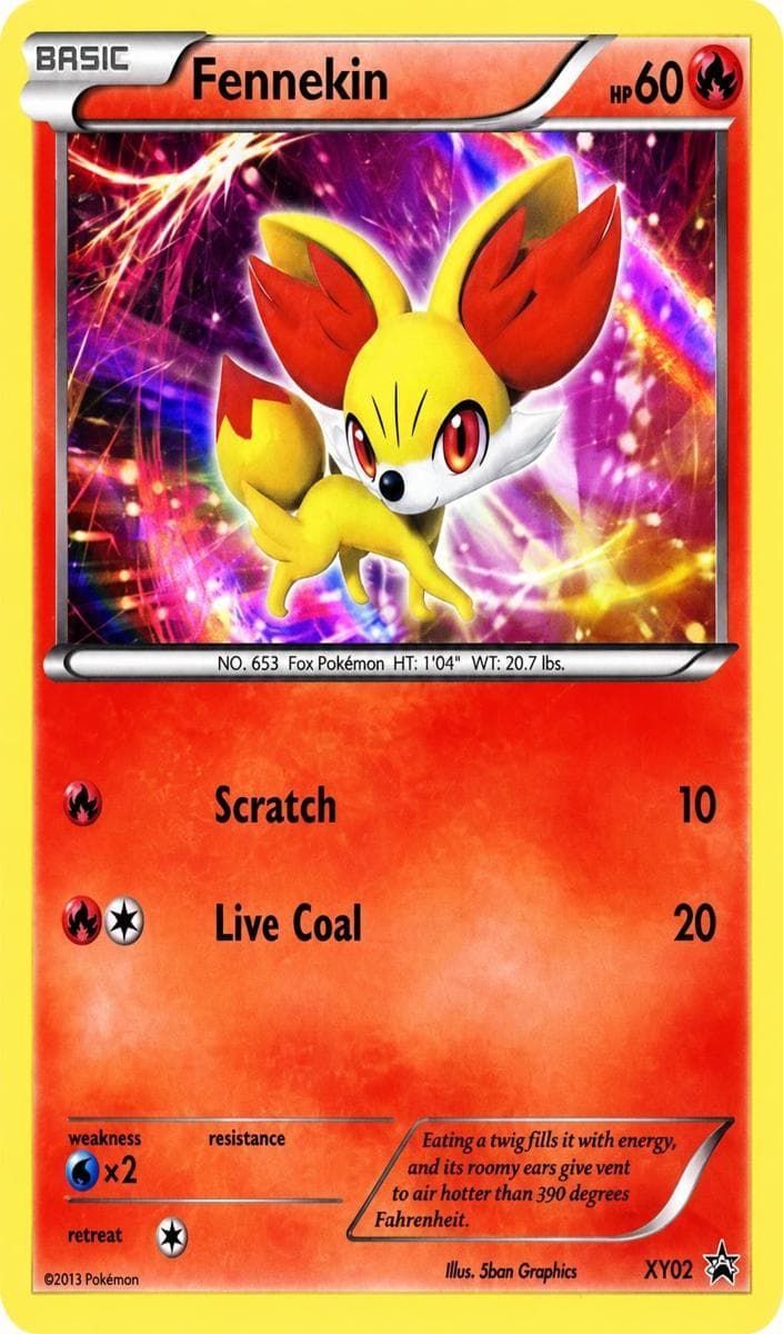 Fennekin #XY02