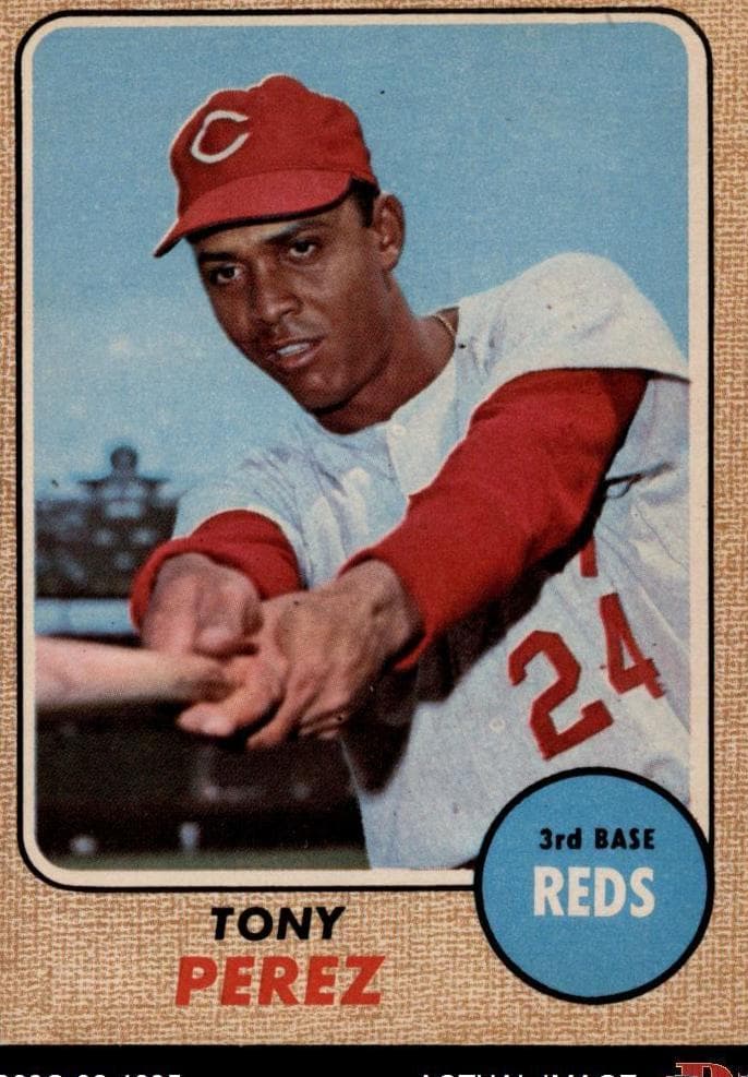 Tony Perez 1968 topps
