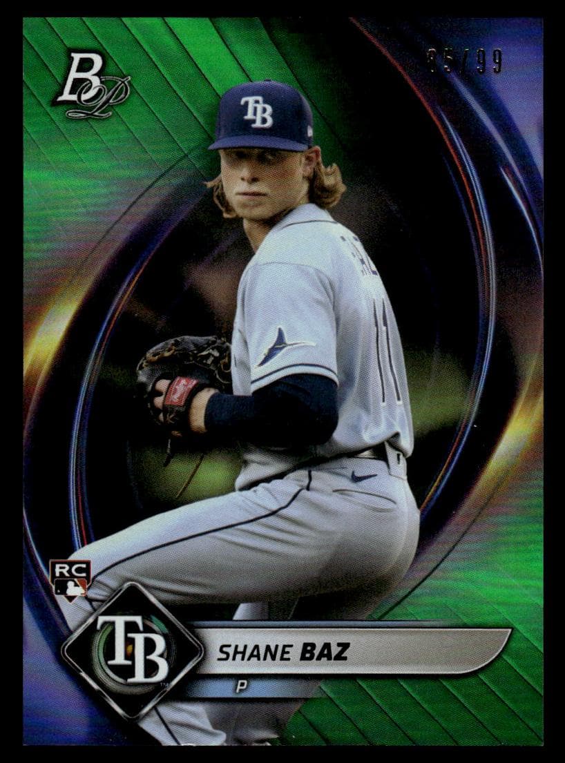 Shane Baz 2022 bowman Bowman Platinum