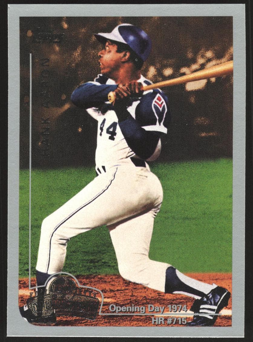 Hank Aaron 1999 topps Topps Opening Day