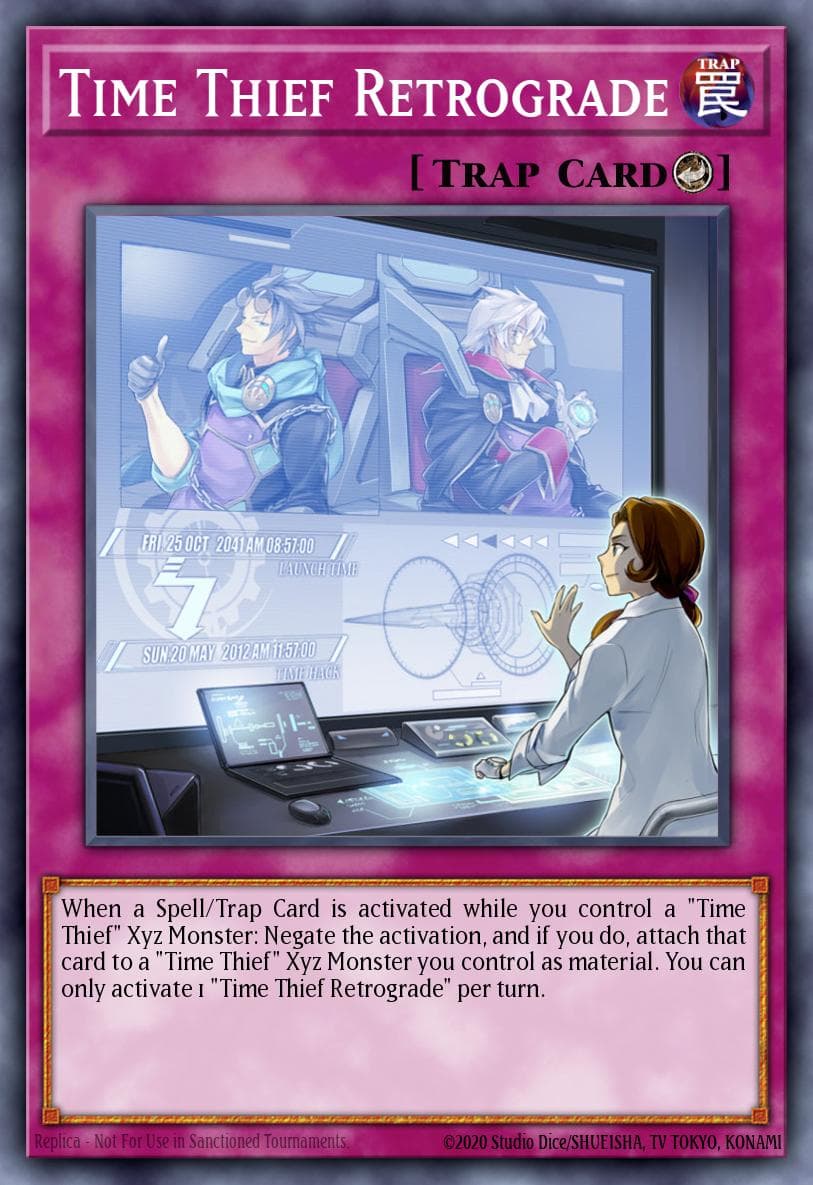 Time Thief Retrograde 2021 Yu-Gi-Oh! Ghosts From the Past