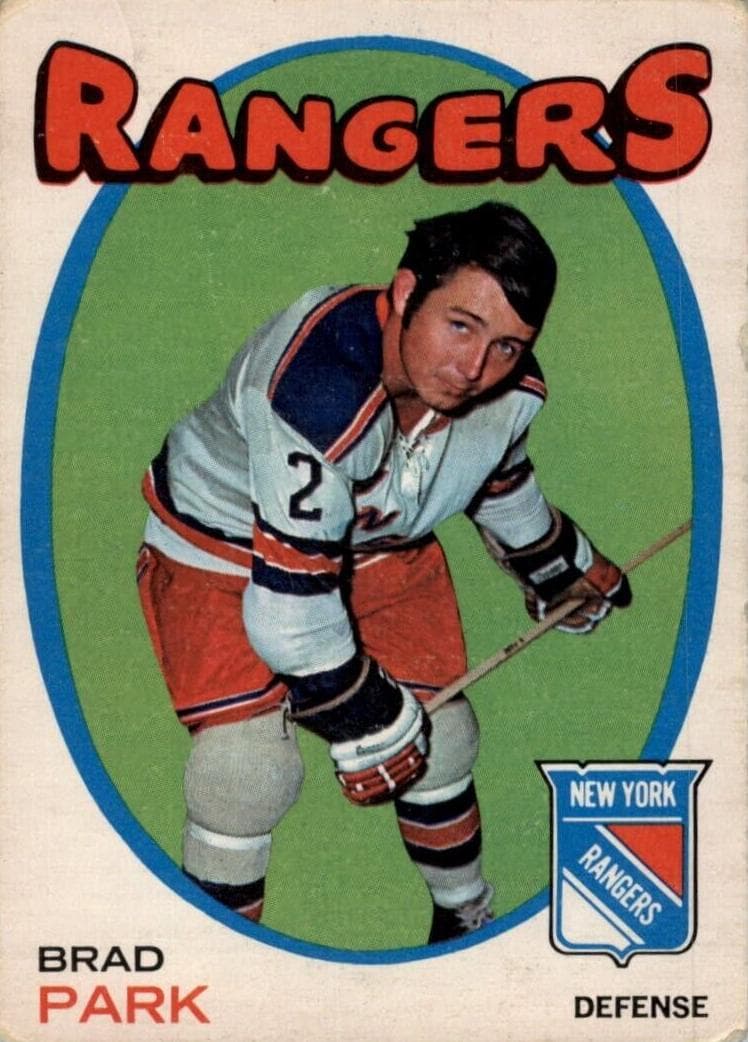 Brad Park 1971 topps O-Pee-Chee
