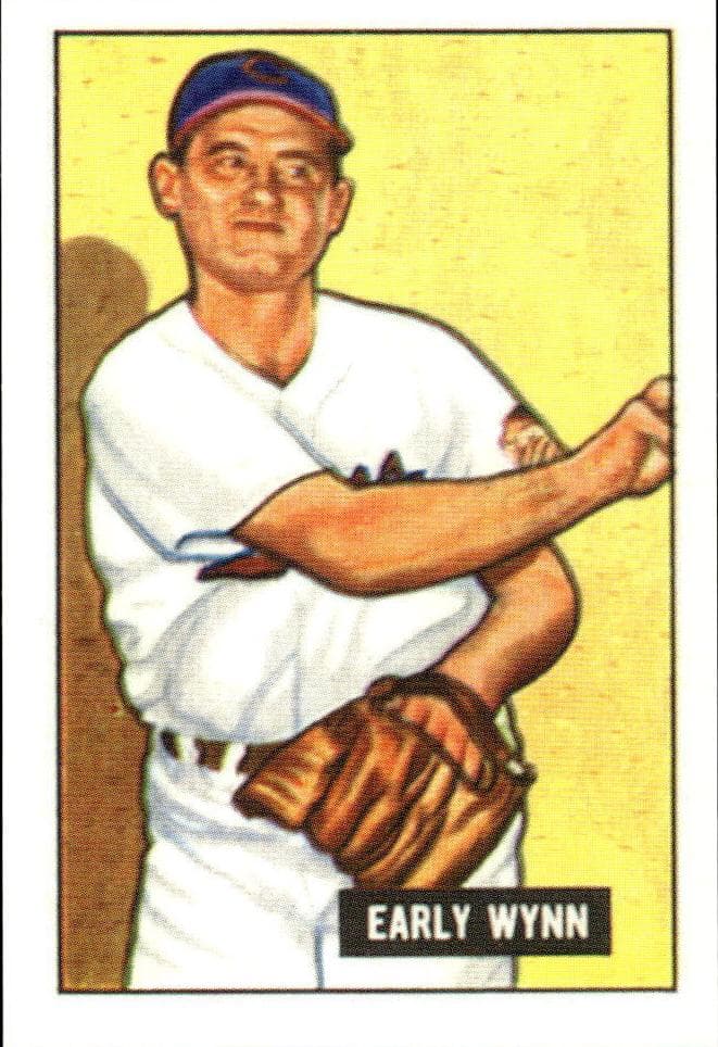 Early Wynn 1951 bowman Bowman