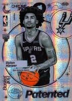 Dylan Harper 2025 topps Topps Chrome Patented