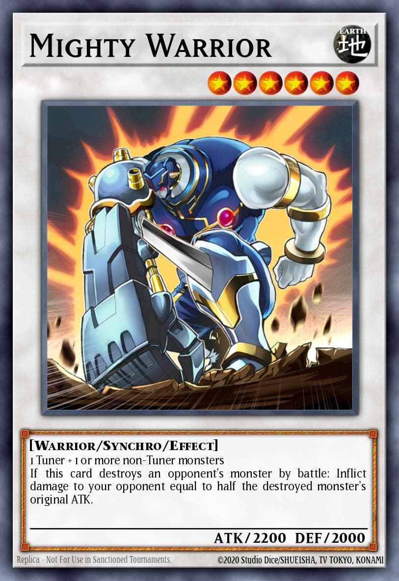 Mighty Warrior 2010 Yu-Gi-Oh! Japanese V Jump