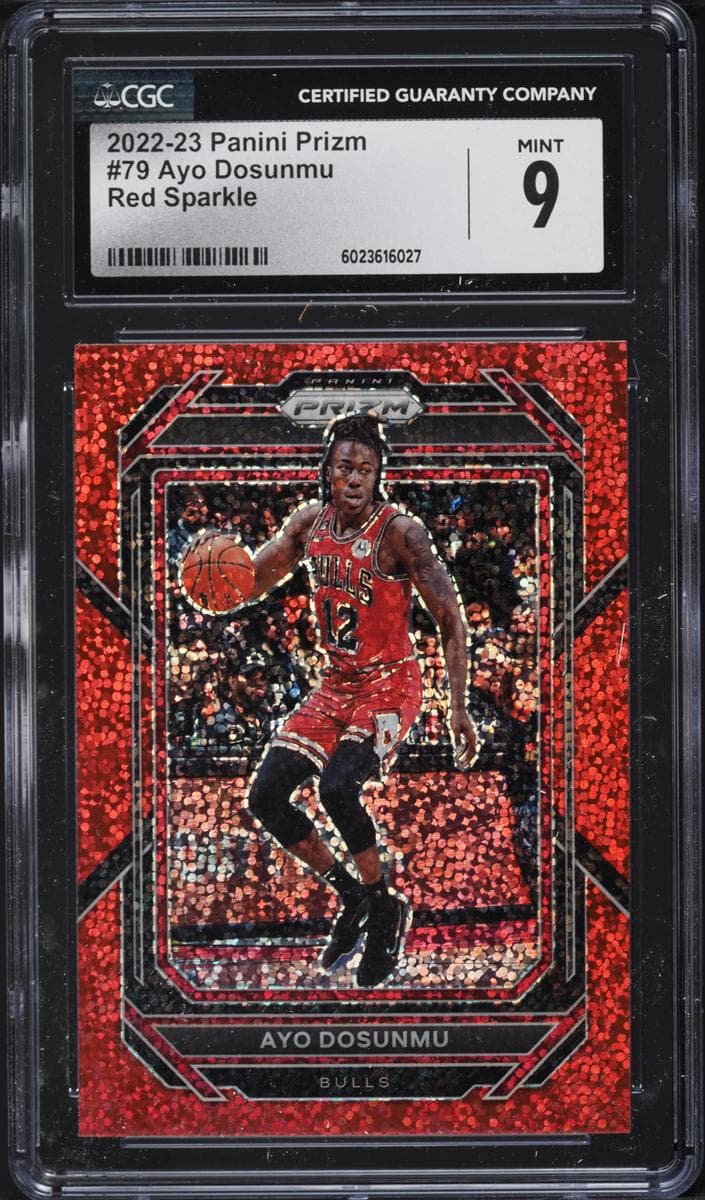 Ayo Dosunmu 2022 panini Panini Prizm
