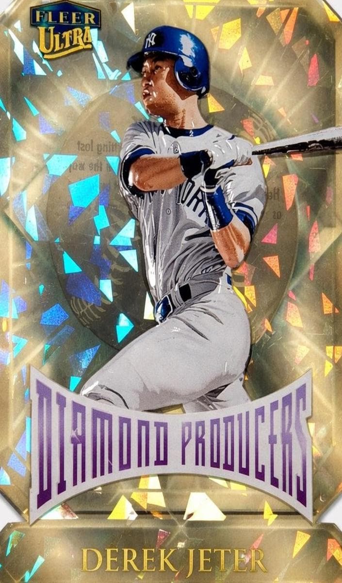 Derek Jeter 1999 fleer Ultra Diamond Producers