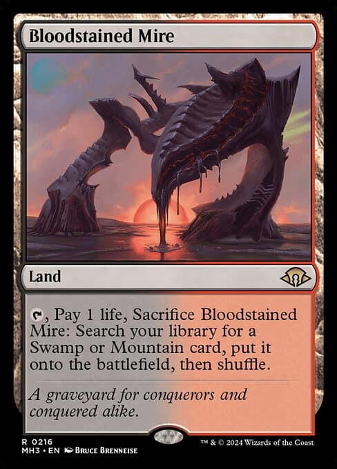 Bloodstained Mire 2002 Magic: The Gathering Onslaught