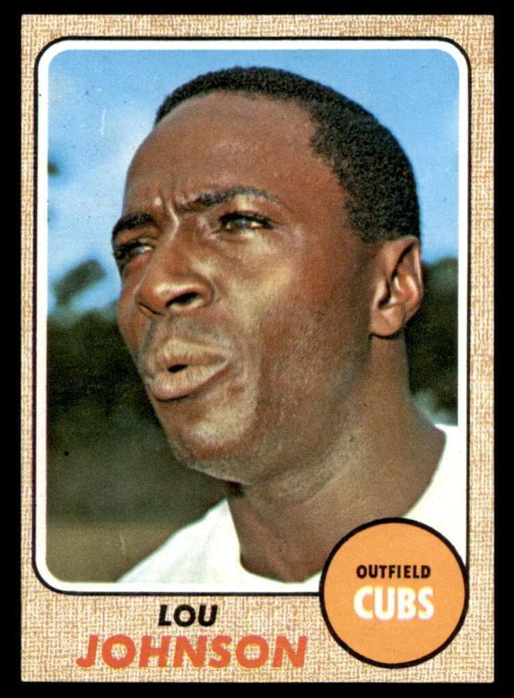 Lou Johnson 1968 topps Topps