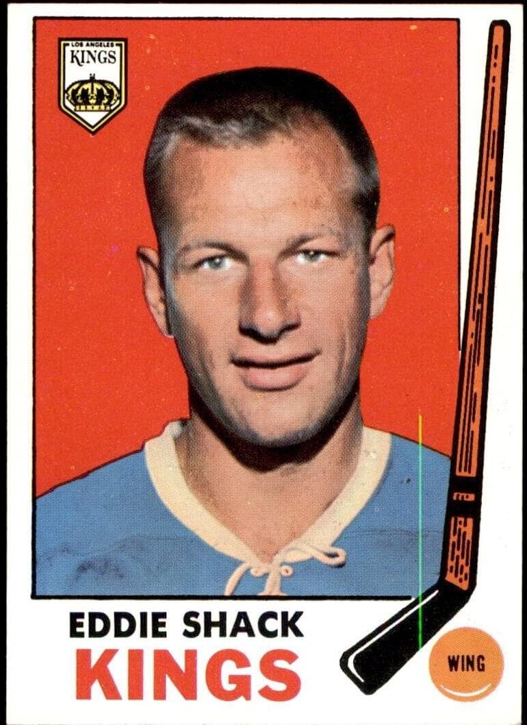 Eddie Shack 1969 topps Topps