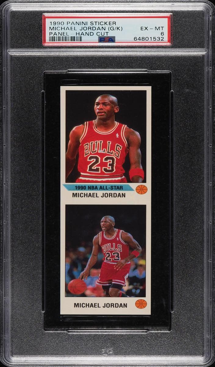 Michael Jordan 1990 panini