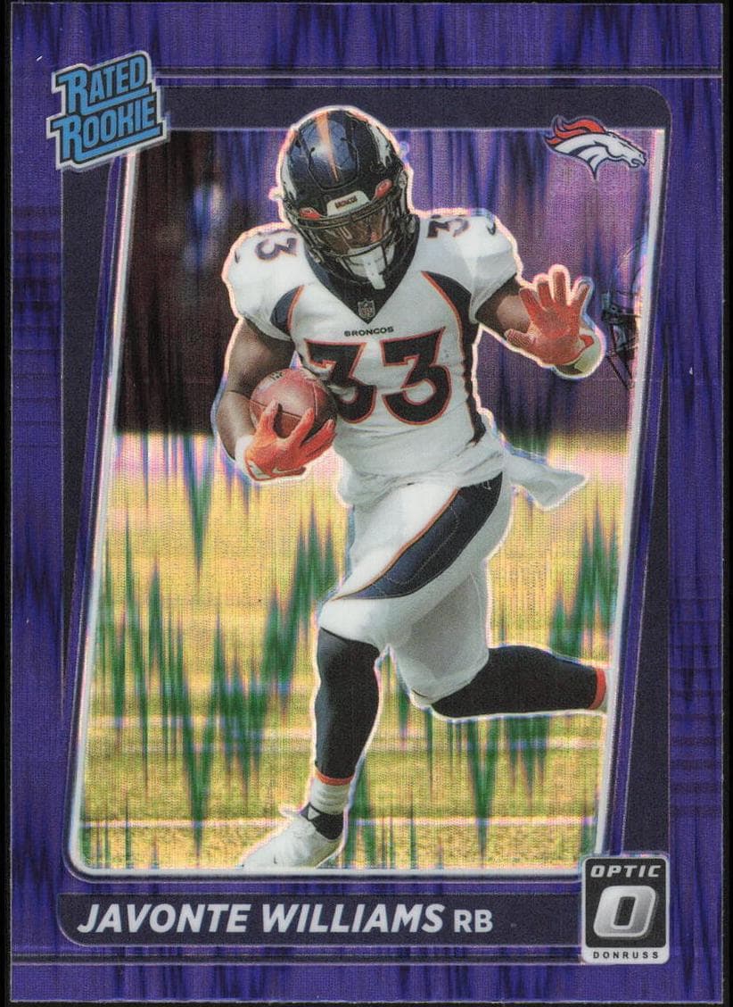 Javonte Williams 2021 panini Panini XR