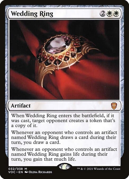 Wedding Ring 2021 Magic: The Gathering